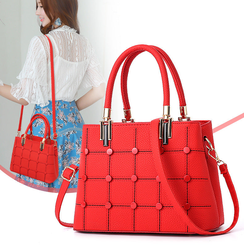 Handbag rivet handbag Hanzuva