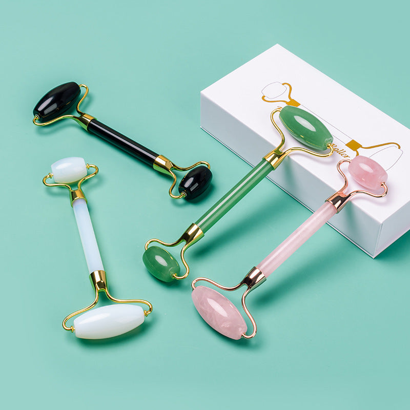 Roller Scraping Crystal Plate Massager