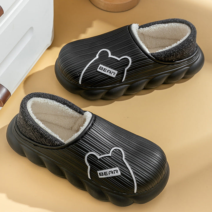 Women's Fashion Warm Waterproof Cotton Slippers Hanzuva