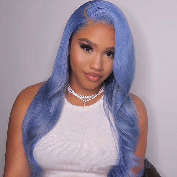 Body Wave Human Hair Lace Front Wigs Hanzuva