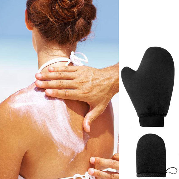 Flocking tanning oiled moisture-proof gloves Hanzuva