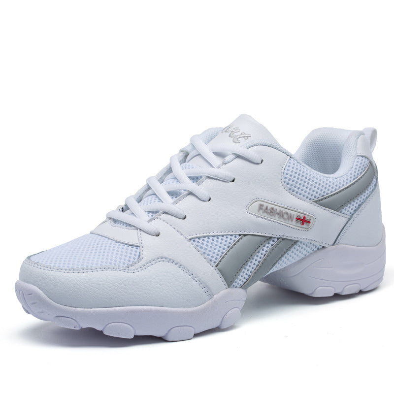 Breathable square dance shoes