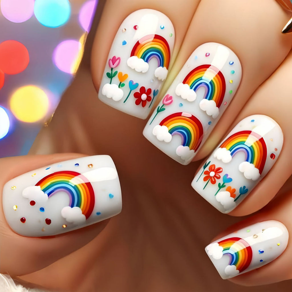 New Year Manicure Spring And Summer Fashion New Nail Tip Patch