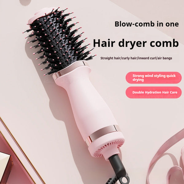 Multifunctional Hair Dryer Dual-use Hair Comb Hair Curling Comb Hanzuva