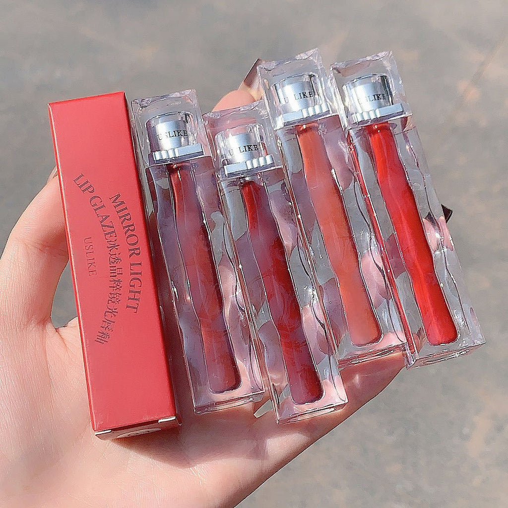 Ice Transparent Mirror Water Light Lip Lacquer