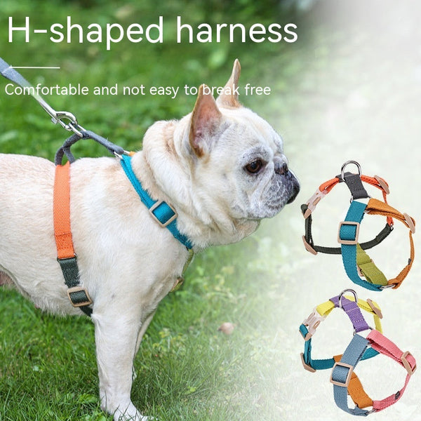 Fresh Six-color H-shaped PET's Chest-back Hanzuva