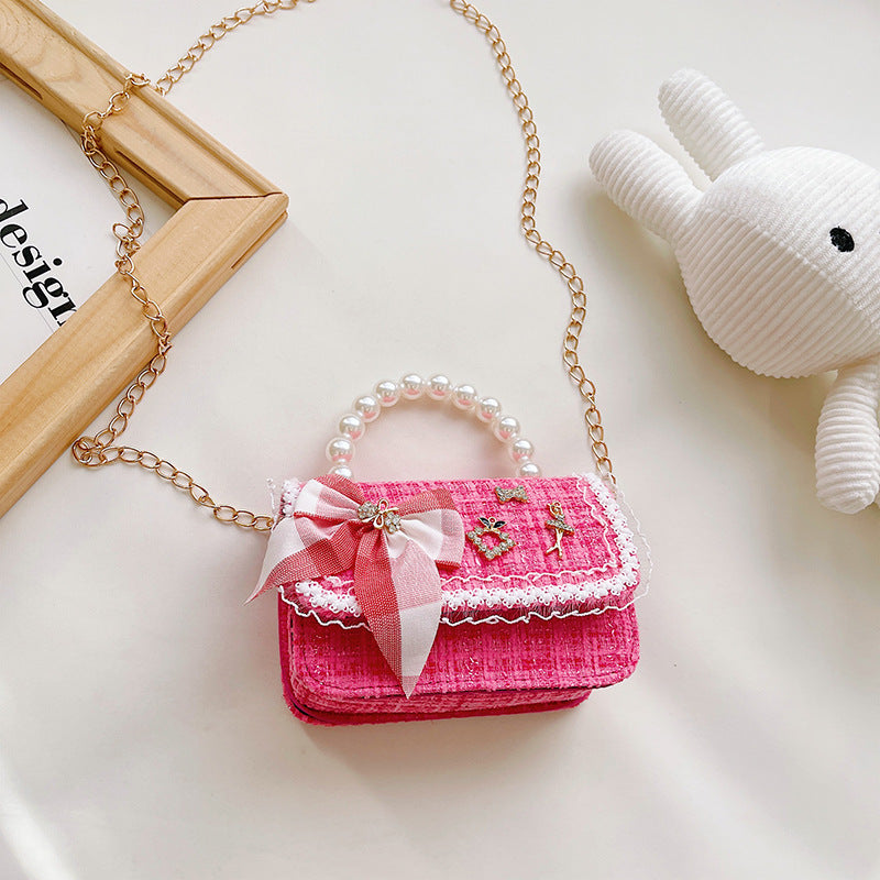 Western Style Small Square Bag Fashion Cute Girl Decoration