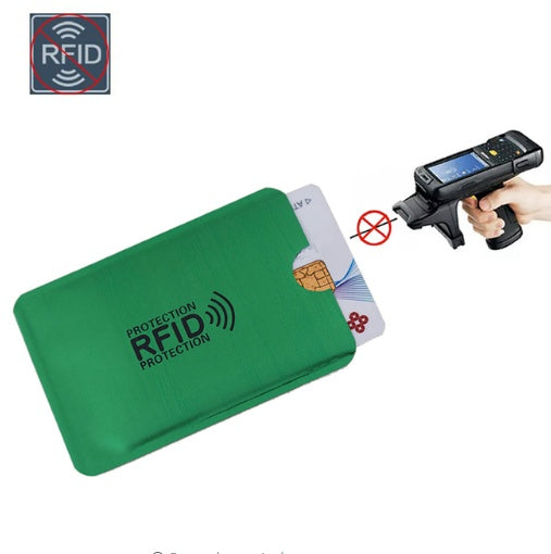 NFC card sets anti-magnetic anti-theft brush bank card sets security shielding signal anti-theft RFID flash payment tin foil card sets Hanzuva