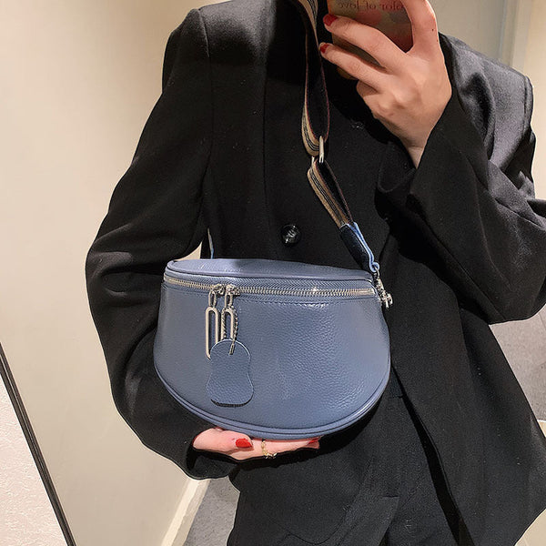 Genuine Leather Small Bag Women's Cowhide Simple Crossbody Bag Hanzuva