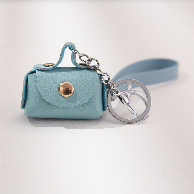 pu personality handbag keychain Hanzuva
