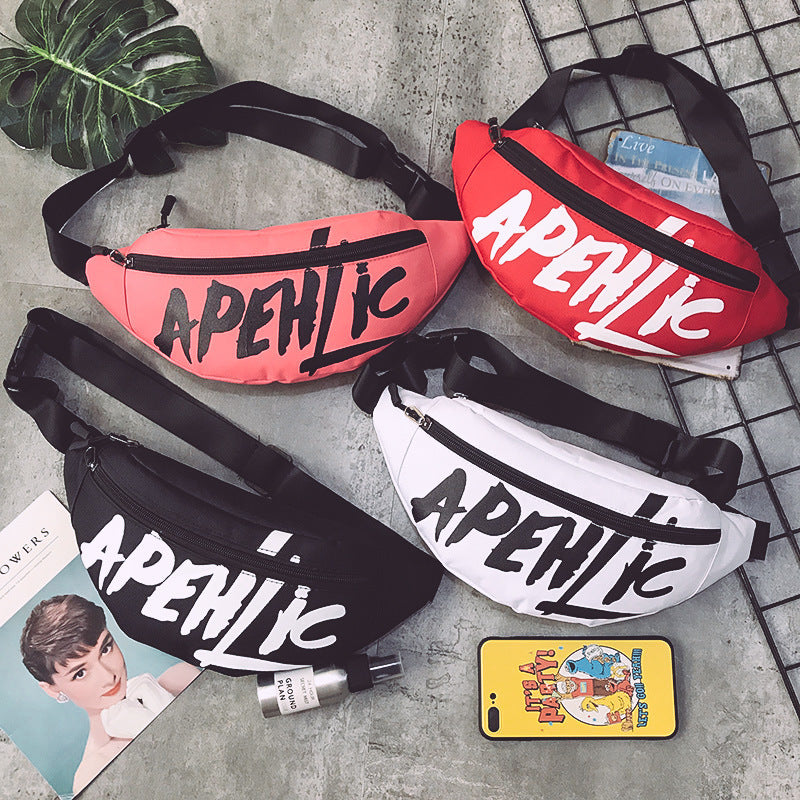 Fashion sports outdoor chest bag waist bag women Hanzuva