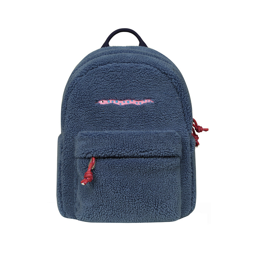 Polar fleece embroidered backpack Hanzuva