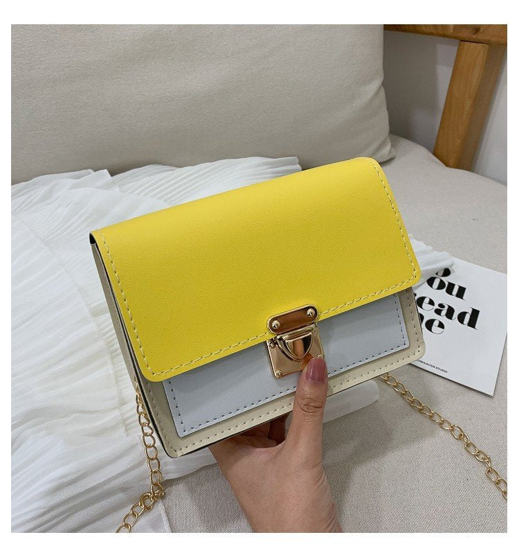 Women's bag shoulder messenger bag chain small square bag Hanzuva