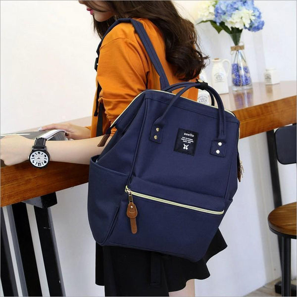 Women Backpack Casual Daypacks Brand Design Zipper Backpack Female School Bag For Teenagers Girls Women Travel Tote Bag Hanzuva