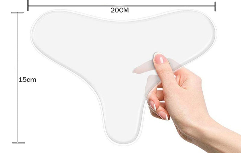 Anti-Wrinkle Pad Invisible Glossy Transparent Silica Gel Patch Female