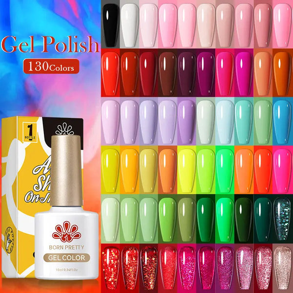 Nail Art Multicolor UV Polish Hanzuva