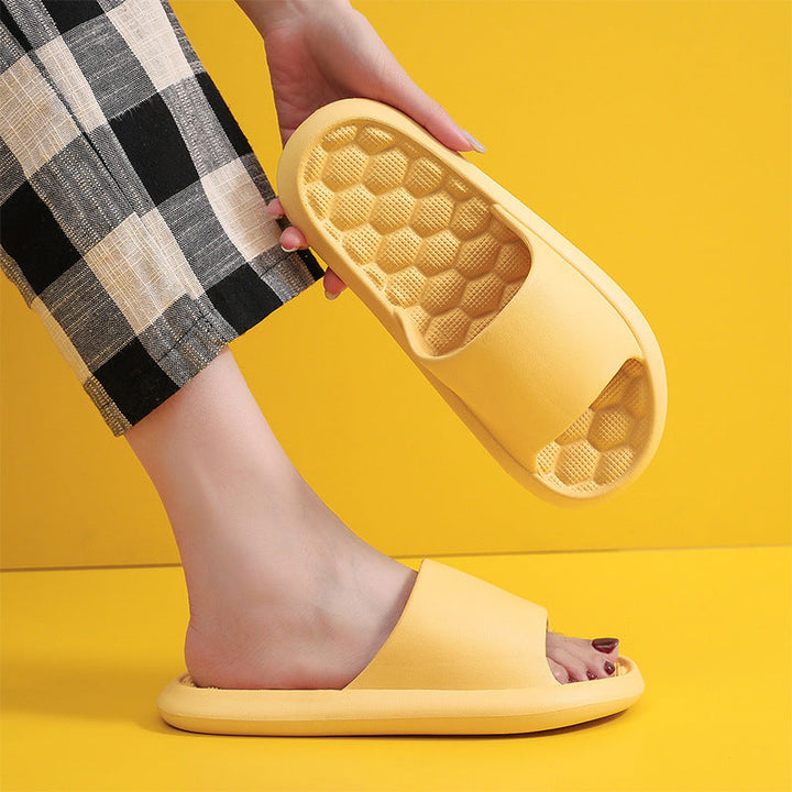 Summer Slippers Foot Massage Design Shoes Women Bathroom Slippers Hanzuva