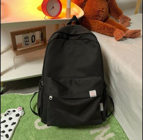 Cute Candy-colored Backpack High School Simple Large-capacity Backpack
