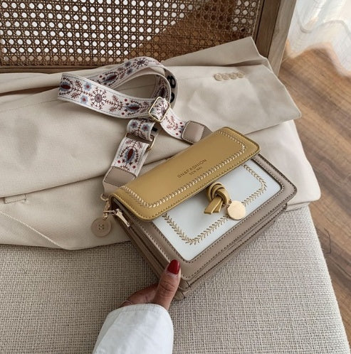 The New Fashion Hit Color Crossbody Small Square Bag Hanzuva