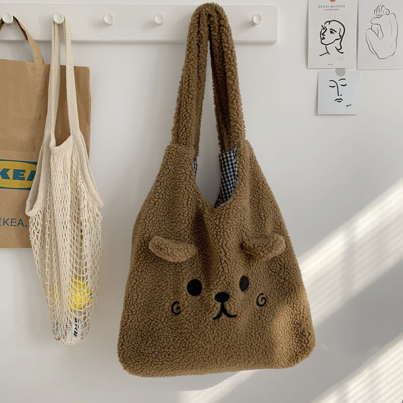 Lambskin like shoulder bag Hanzuva