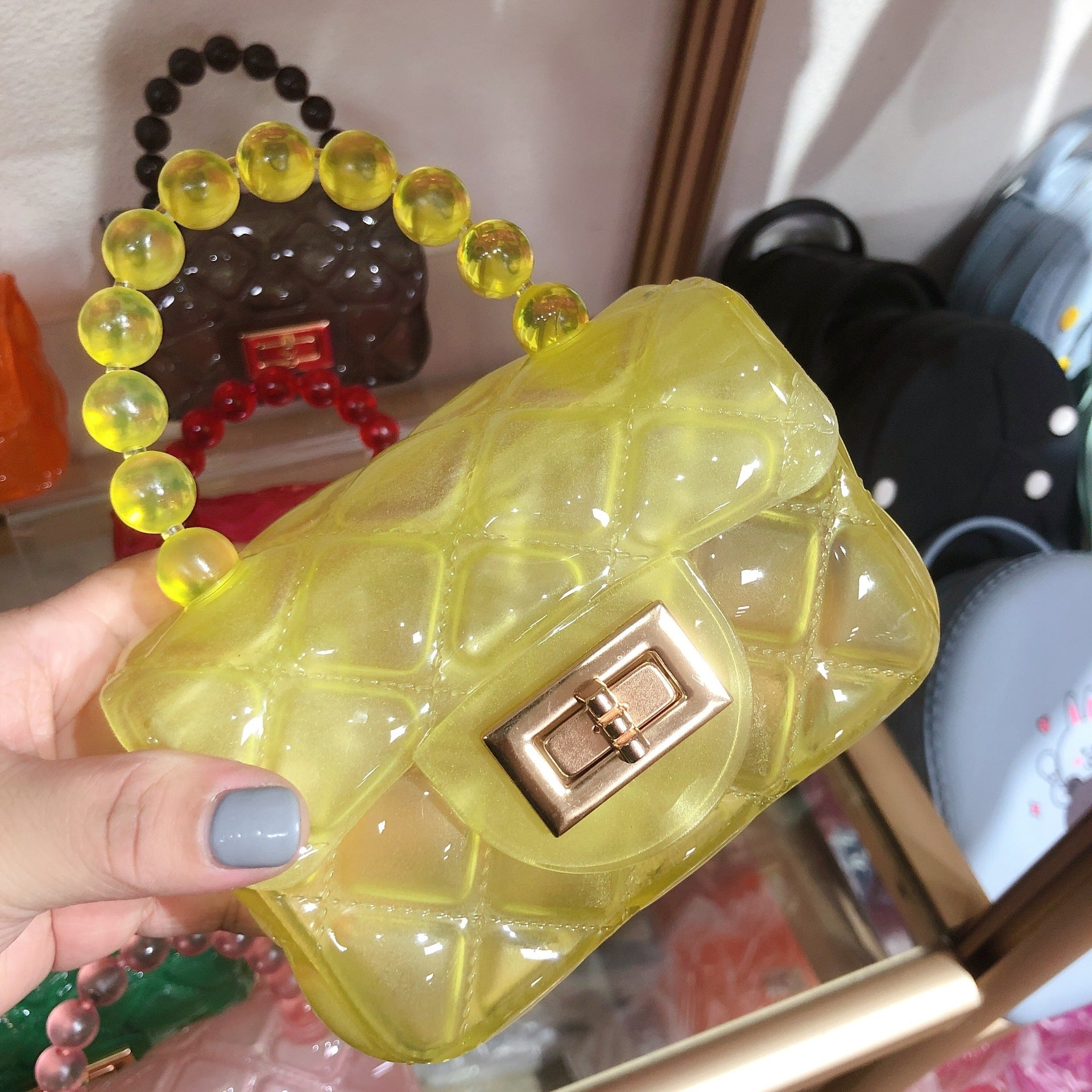 All-match Diamond Chain Transparent Jelly Pack