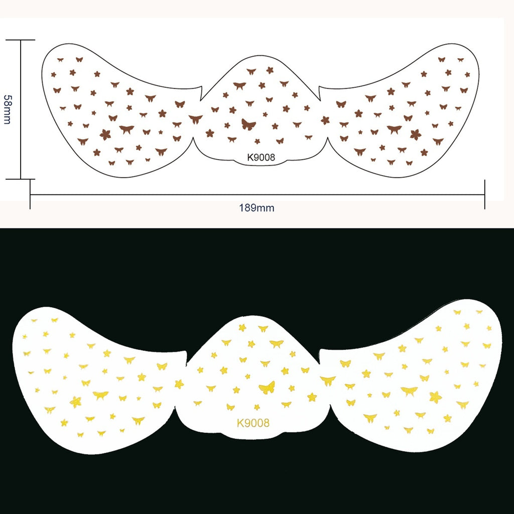 Facial Freckles Stickers Gilding Freckle-like Dots Tattoo Sticker Waterproof Eye Stickers For Women