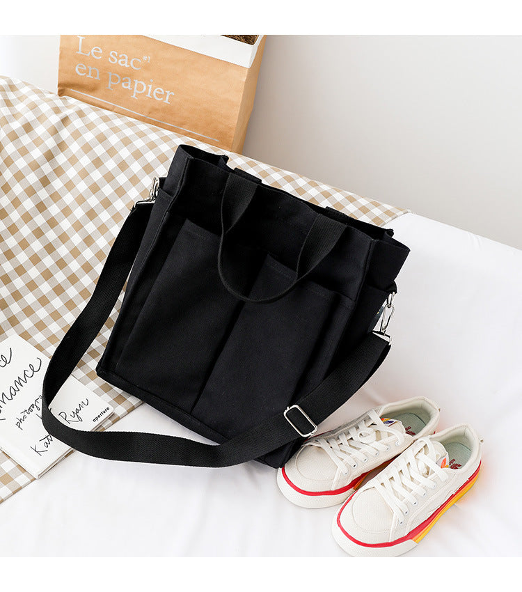 Canvas bag messenger big bag