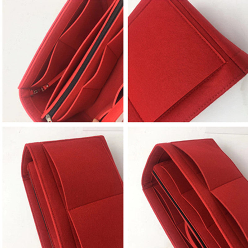 Large Purse Insert Makeup Cosmetic Box Handbag Hanzuva