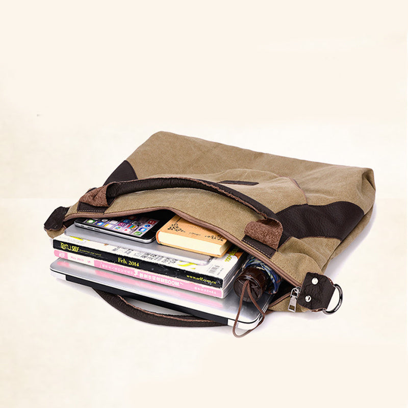 Handbags Women Minimalist Retro Shoulder Crossbody Vintage Canvas Bag Hanzuva