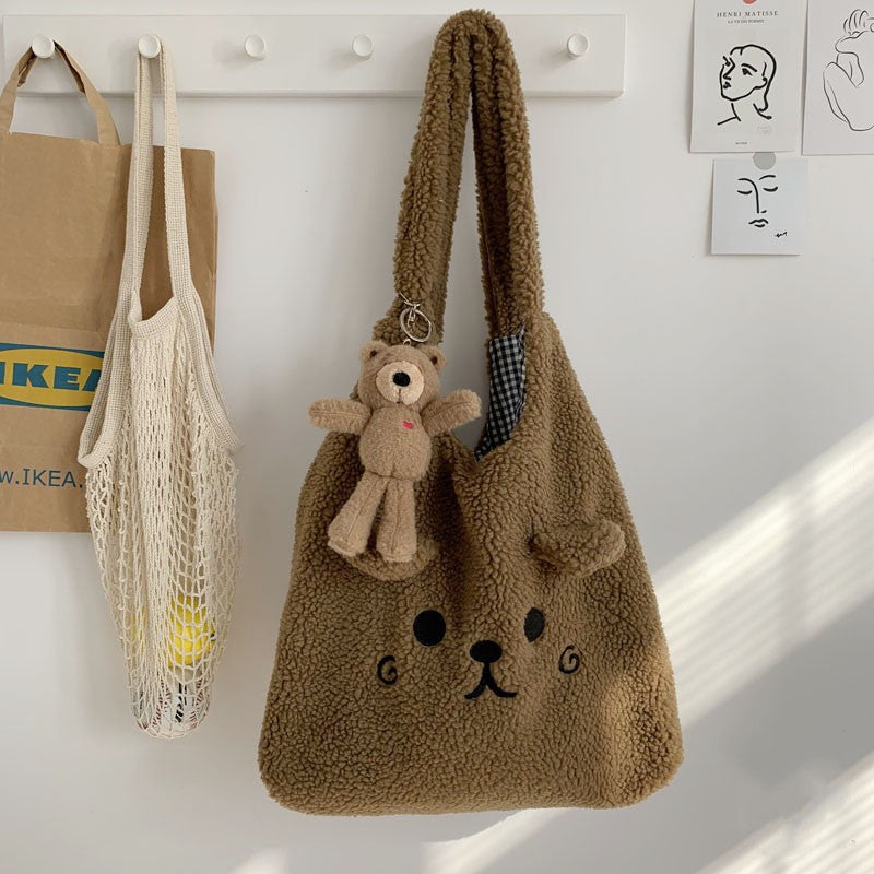 Lambskin like shoulder bag Hanzuva