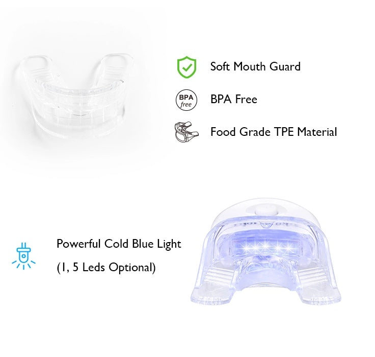 Tooth whitening instrument cold blue tooth cleaner set tooth whitening instrument