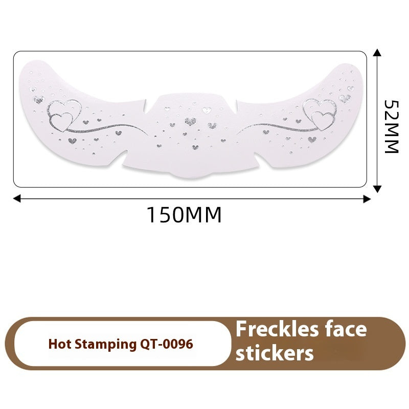 Freckle Tattoo Sticker Hot Gold And Silver