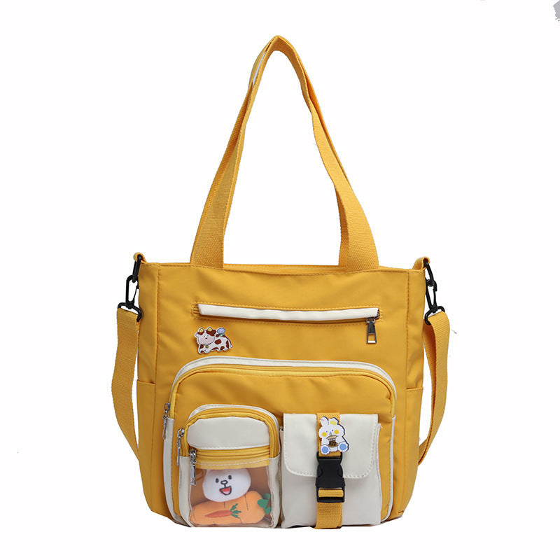 New Women's Large Capacity Japanese Cute Messenger Shoulder Bag