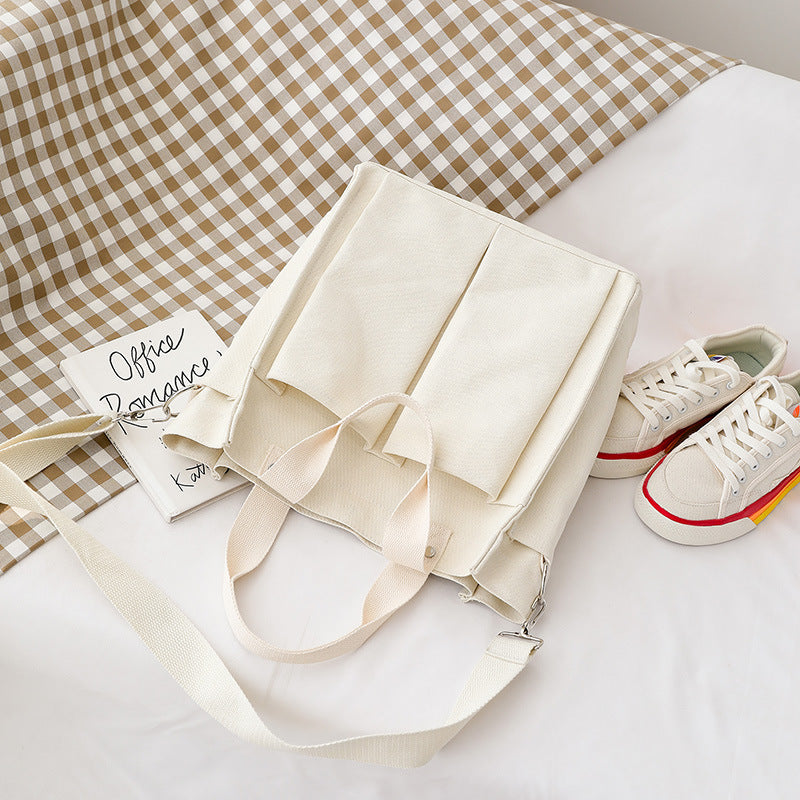 Canvas bag messenger big bag