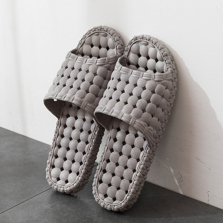 Unsex Home Shoes Hollow Out Bathroom Slippers Men Women Hanzuva
