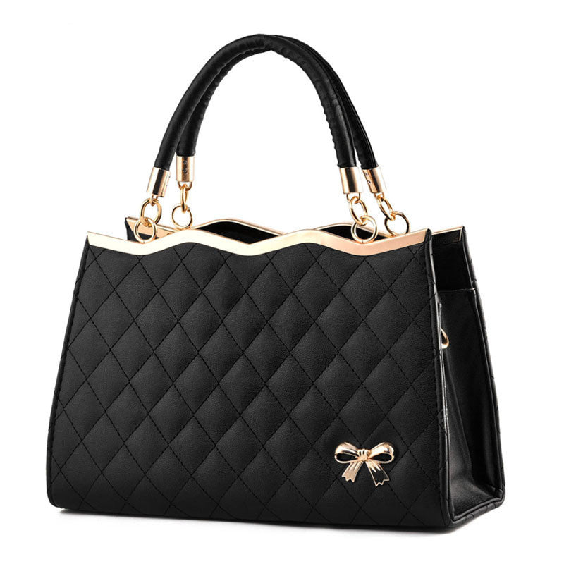 Crossbody shoulder bag with bow Hanzuva