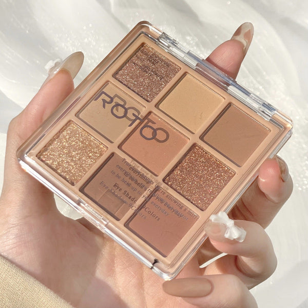 Shimmer Matte Earth Tone Eye Shadow Hanzuva