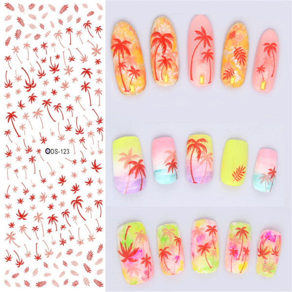 Watermark sticker decal nail sticker Hanzuva