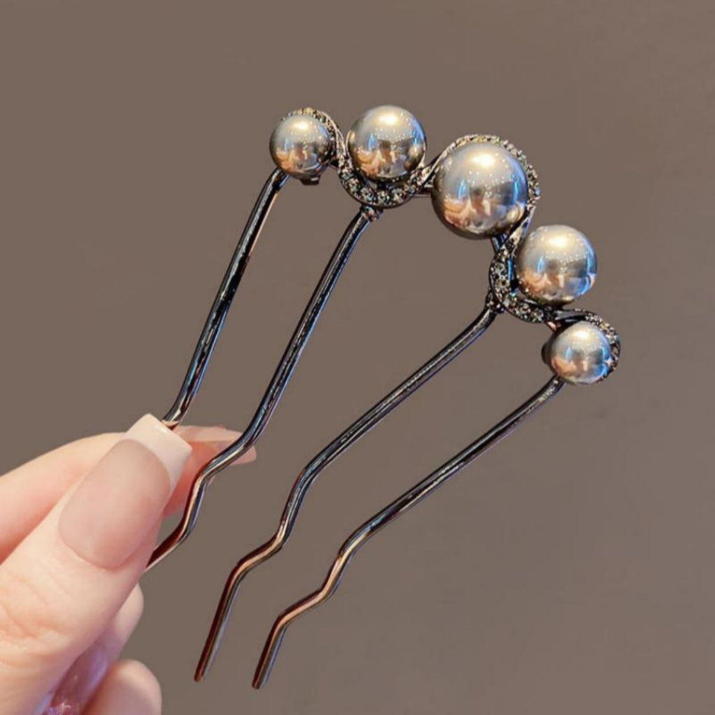 Pearl U-shaped Hairpin With A High-end Feel
