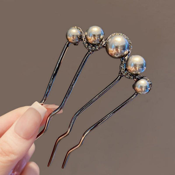 Pearl U-shaped Hairpin With A High-end Feel Hanzuva