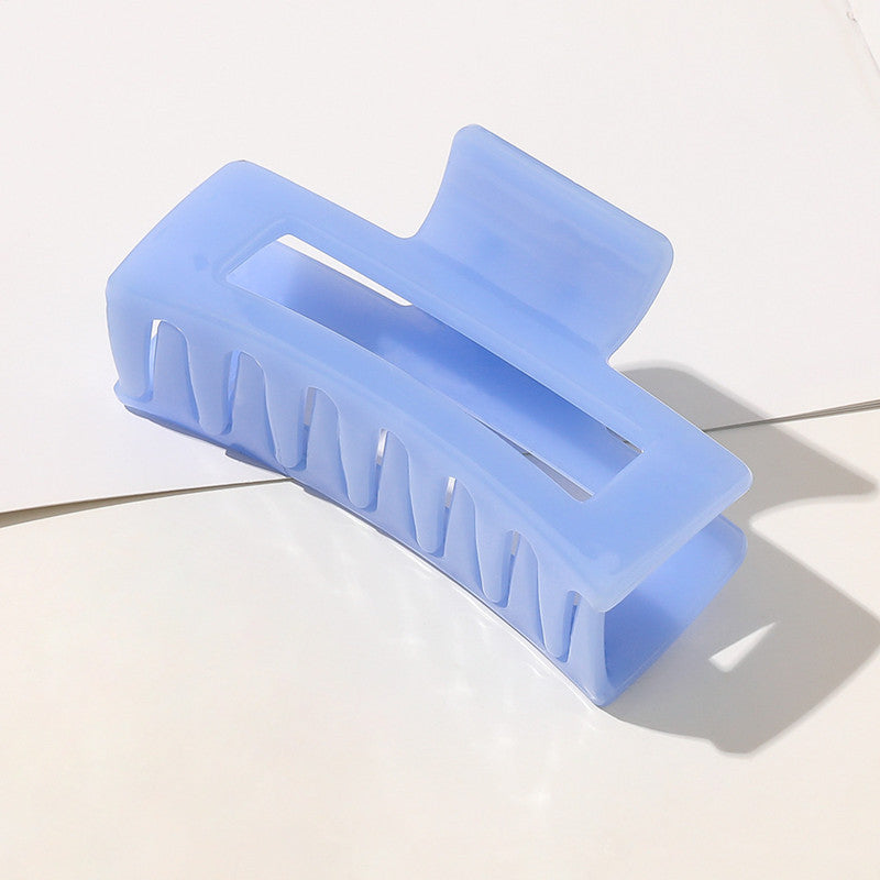 Japan And South Korea Simple Large Square Hollow Grab Clip