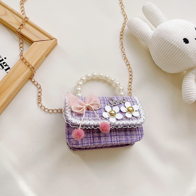 Western Style Small Square Bag Fashion Cute Girl Decoration