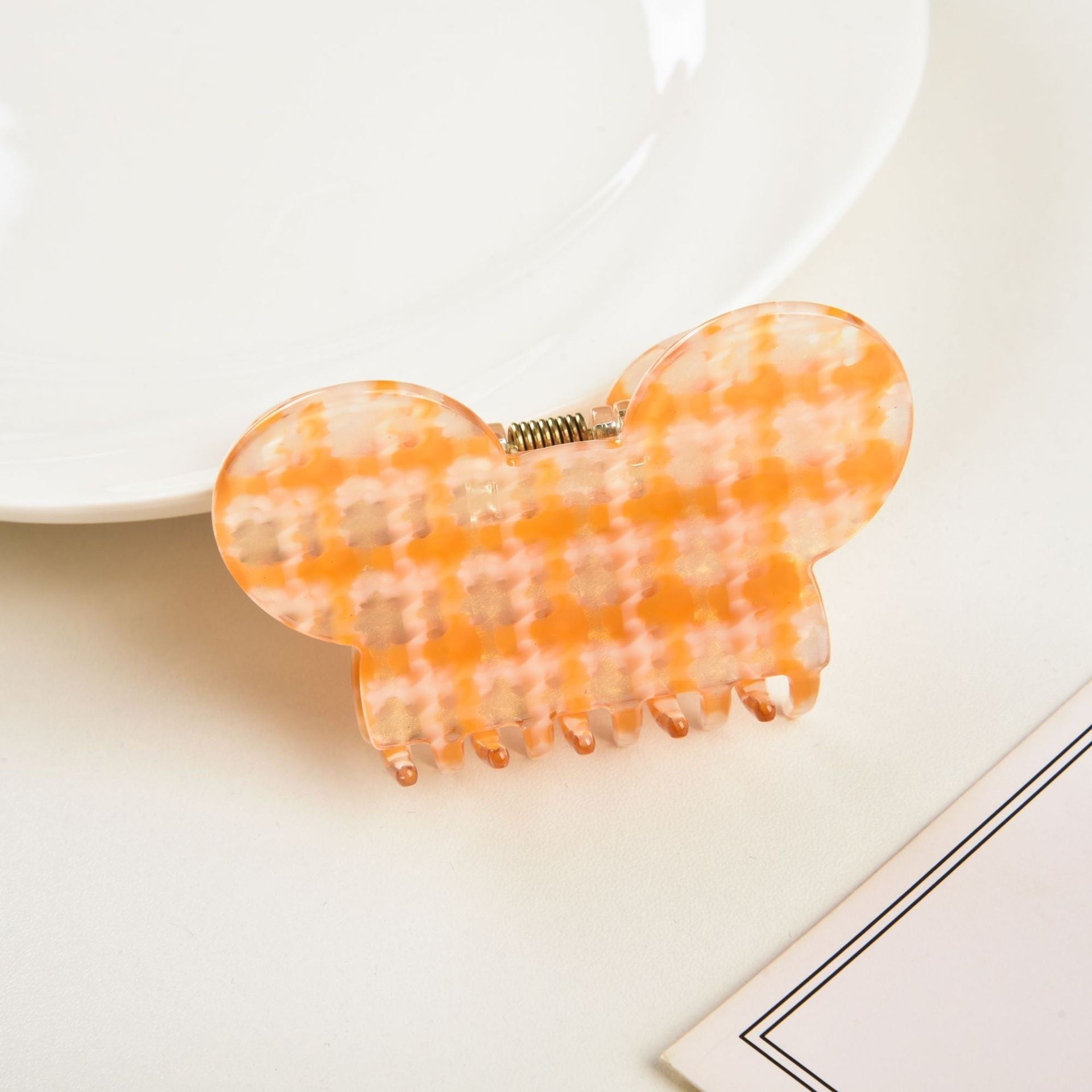 Back Head Updo Shark Clip