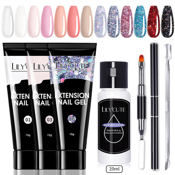 15ml Nail Extension Gel Kit Hanzuva