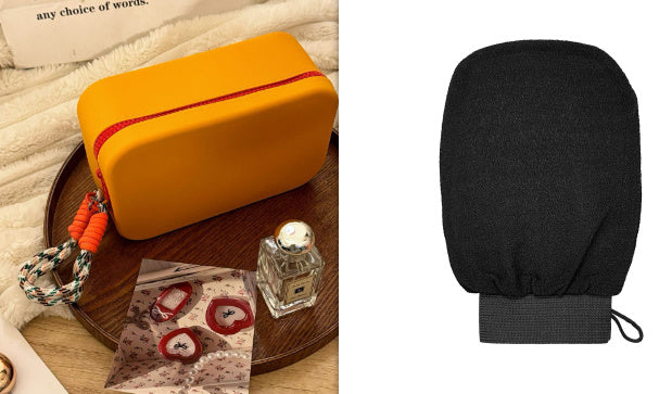 Silicone Cosmetic Bag Large Capacity Portable Waterproof