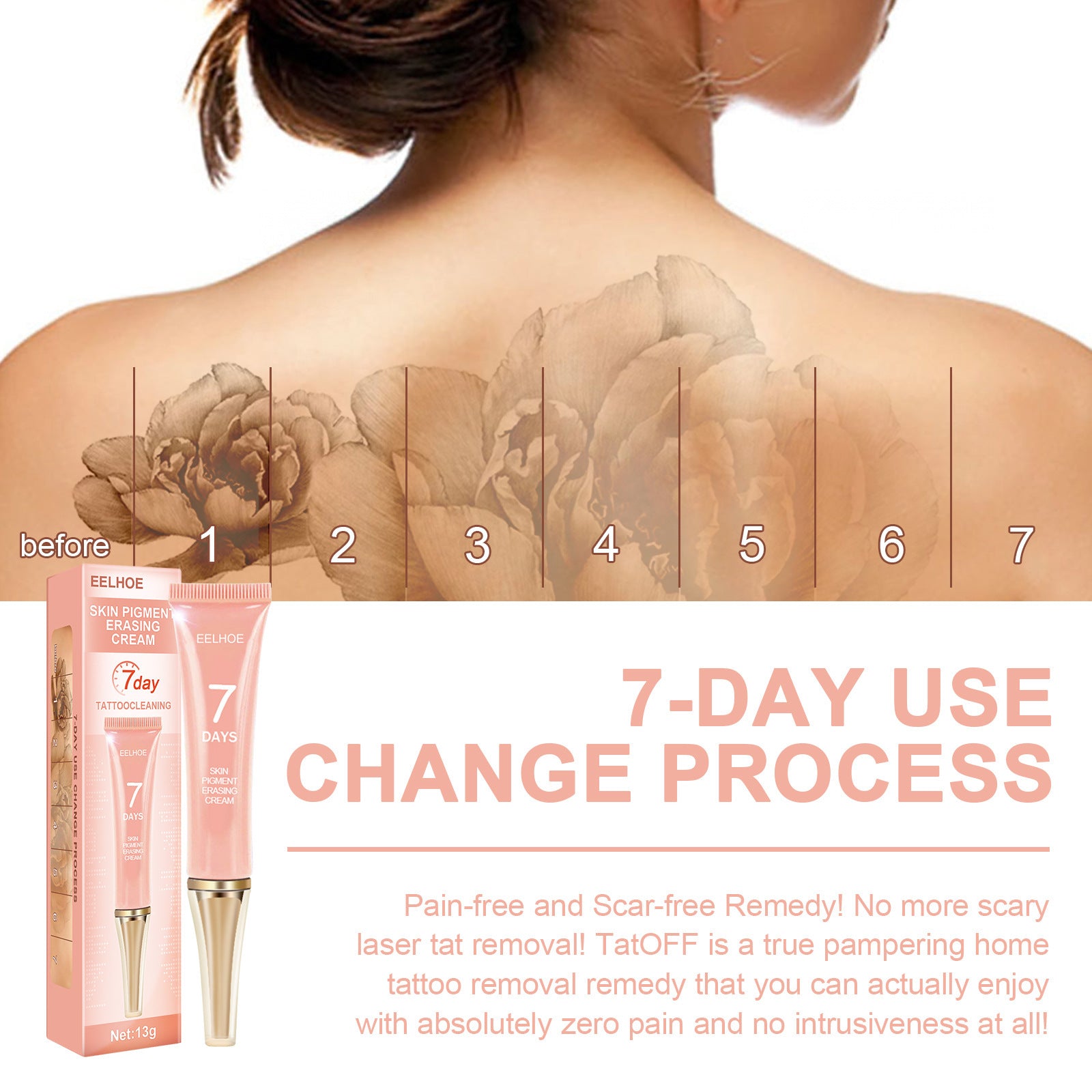 Tattoo Plant Fading Cleaner Eyebrow Cream