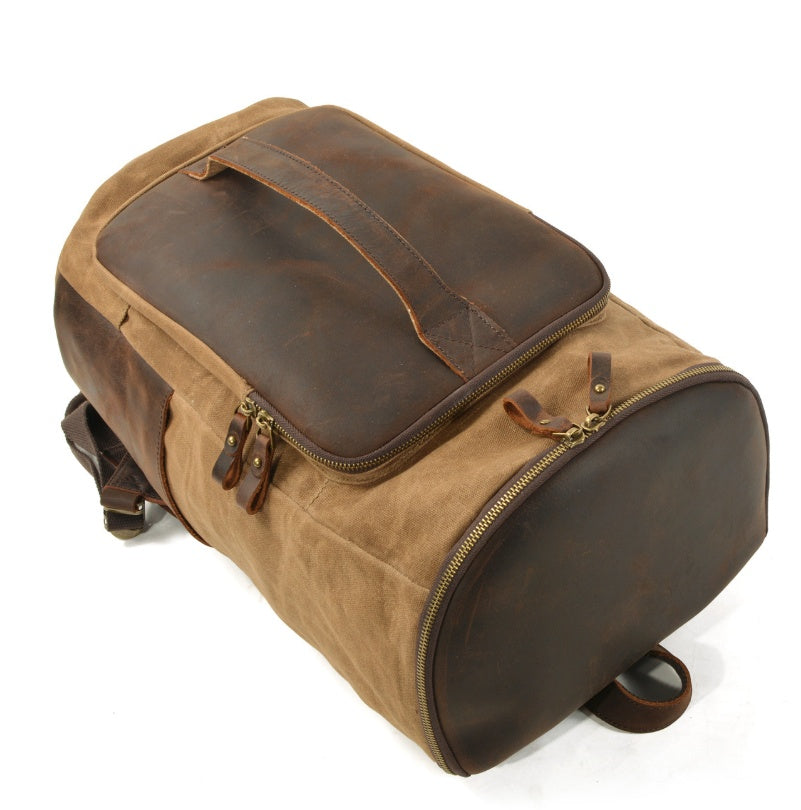 Men's canvas shoulder bag