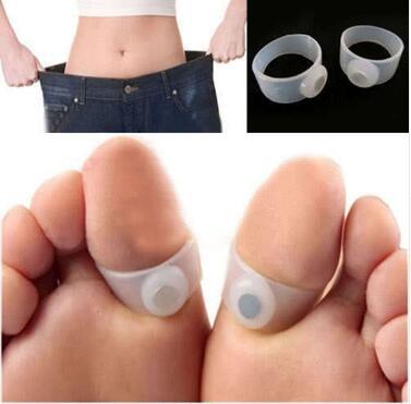 Magnetic Weight Loss Therapy Toe Rings - Pair Hanzuva