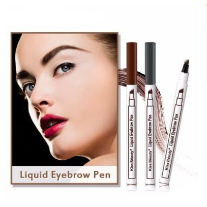 Three - or four-headed eyebrow pencils are waterproof and long-lasting Hanzuva