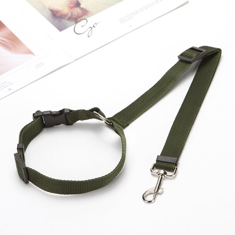 Explosive Pet Car Rear Seat Ring Safety Rope